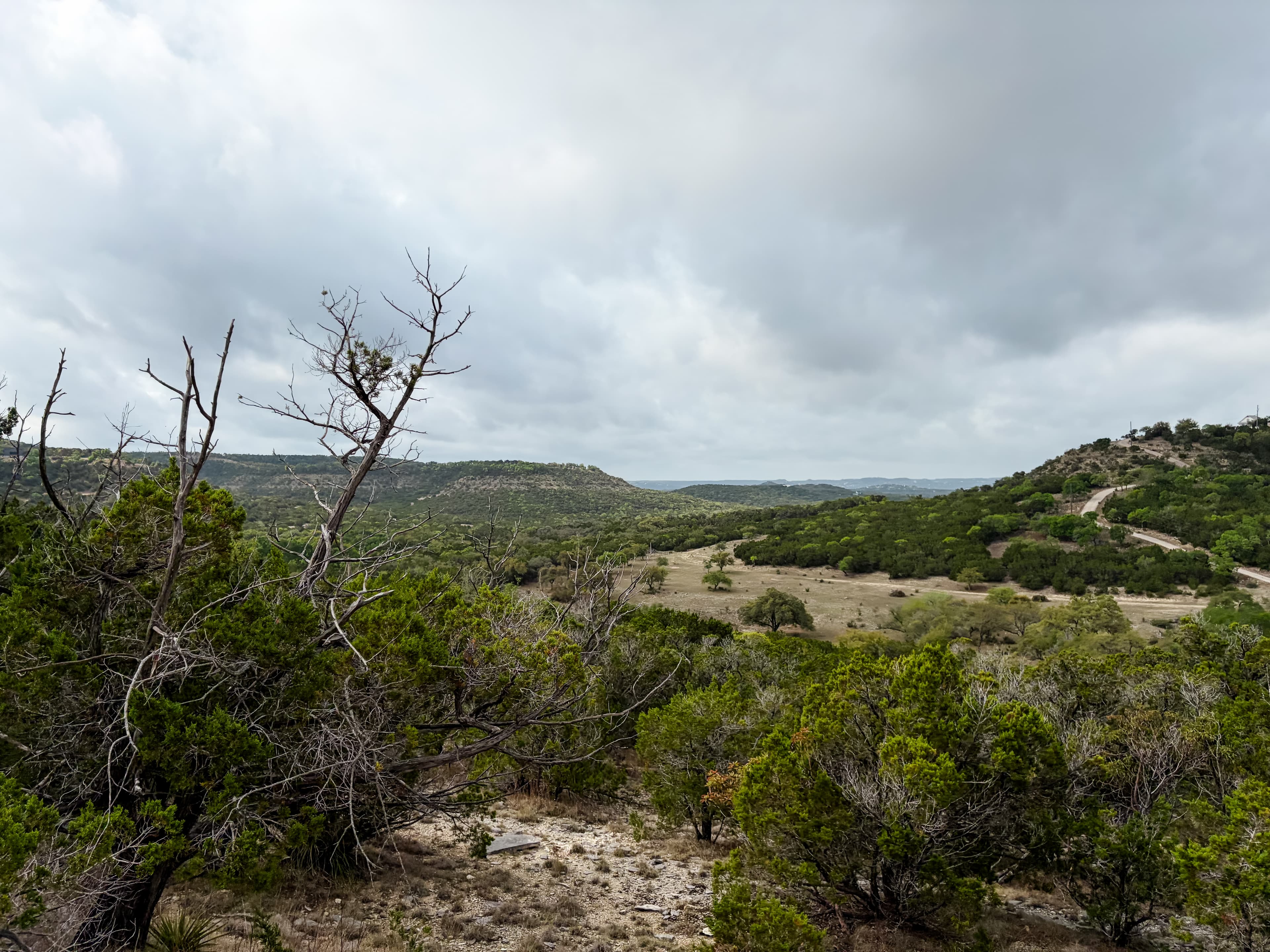 Texas hill country landscape